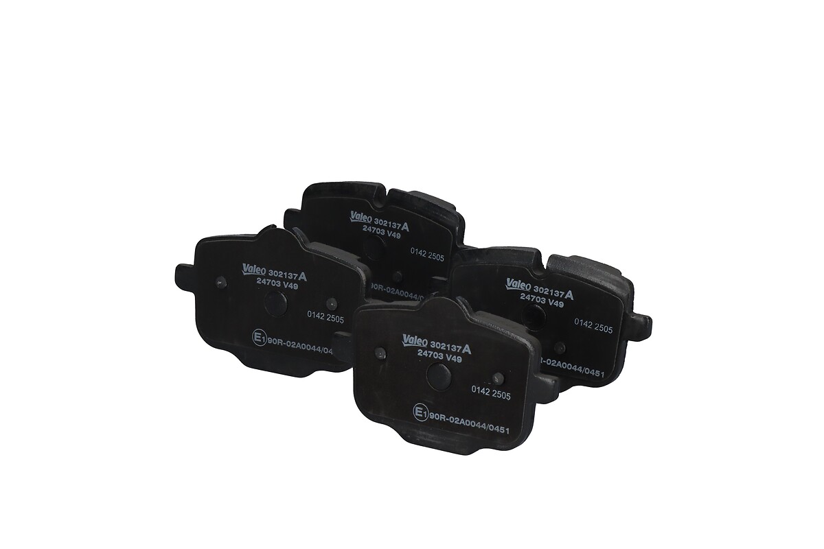 Jeu de 4 plaquettes de frein VALEO ref. 302137A